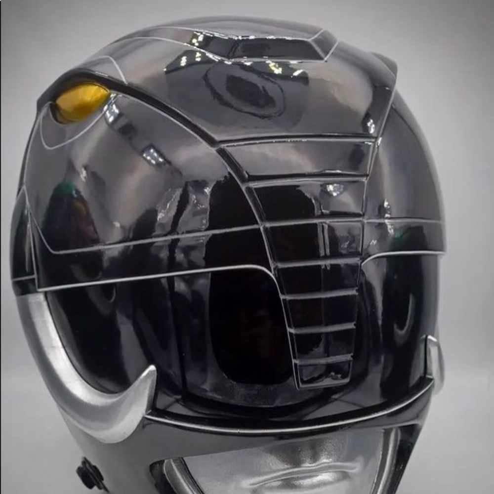 Black Power Ranger helmet